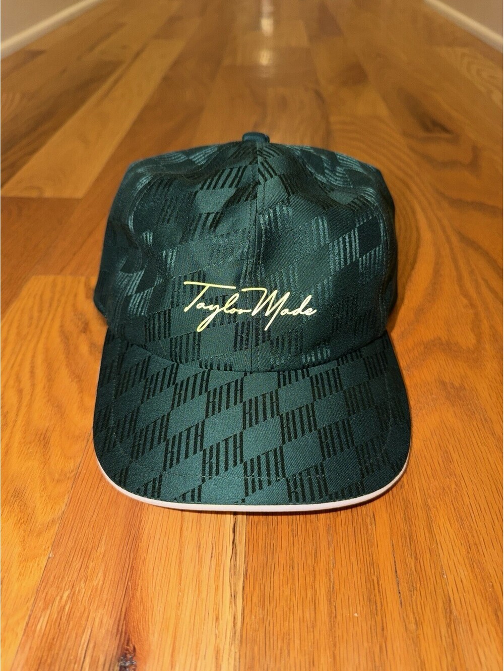 Kith for TaylorMade Silk Leggero Cap Green Fairway Hat 2024 Check